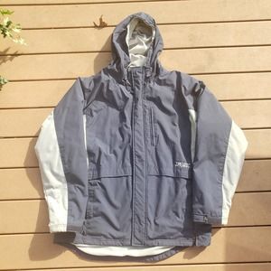 Vintage Fox Racing Navy Fleece Jacket 2XL